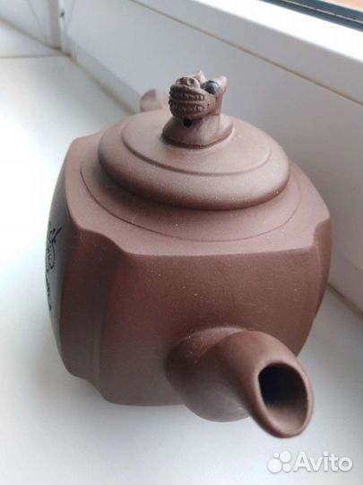Заварочный чайник глиняный ручная работа
