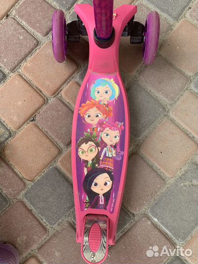 Самокат детский трехколесный бу