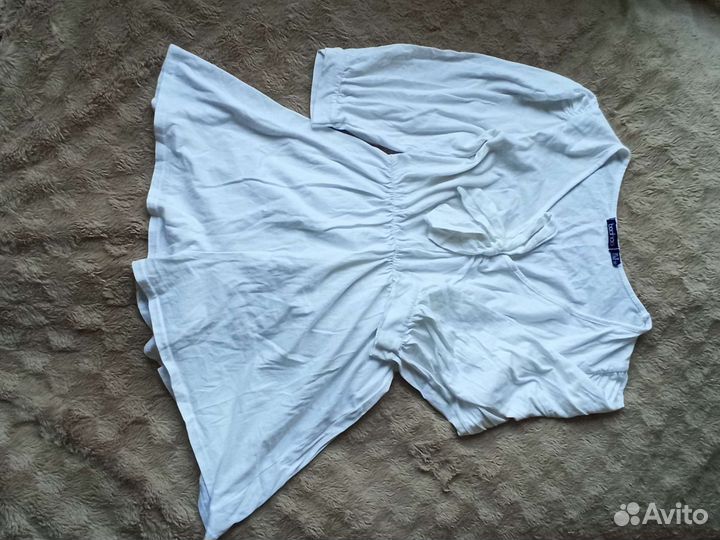 Комбинезон белый летний 42 (s)