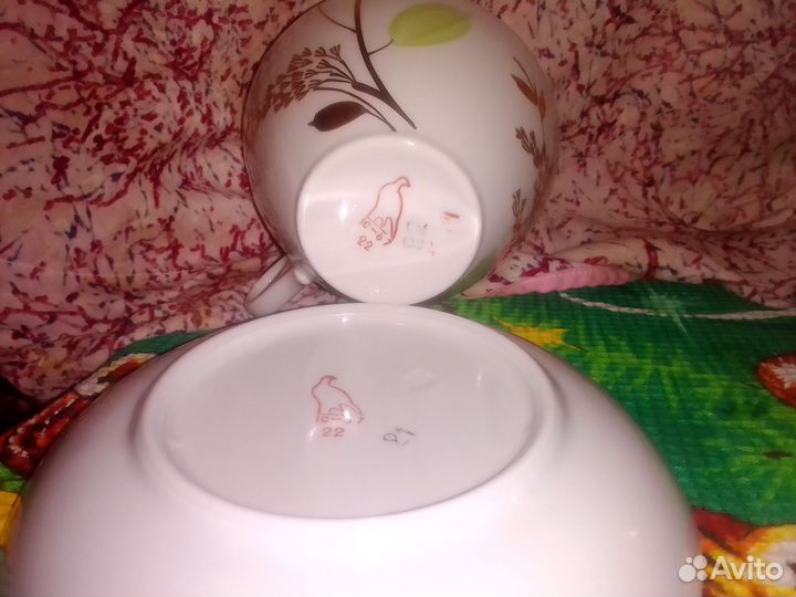 Чайные пары Вербилки, Дулево 50-60 годы