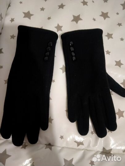 Перчатки, берет, шарф