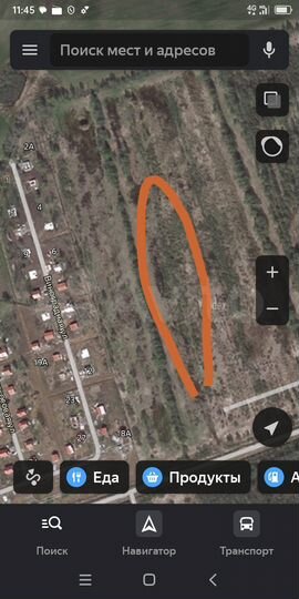 Участок 68 сот. (СНТ, ДНП)