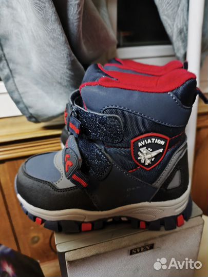 Сапоги зимние детские 24 новые