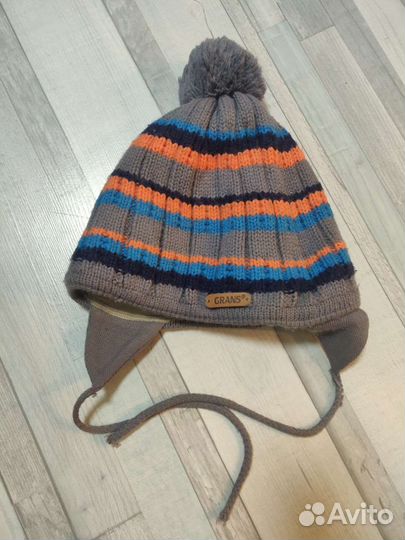 Комплект шапка и шарф для мальчика