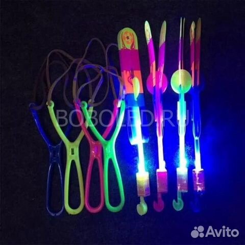 Вертолетик на рогатке средний оптом (качество LUX