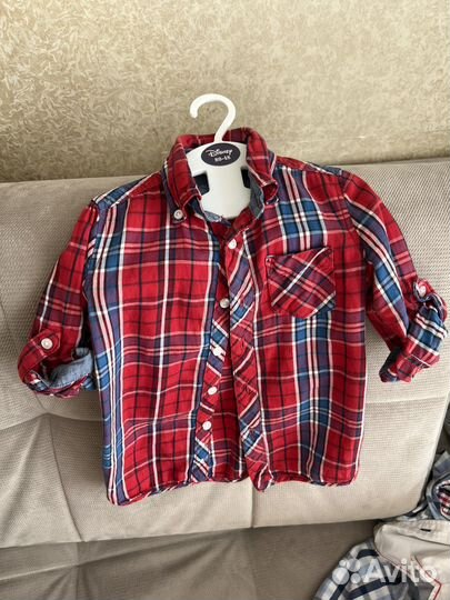 Рубашка для мальчика 98