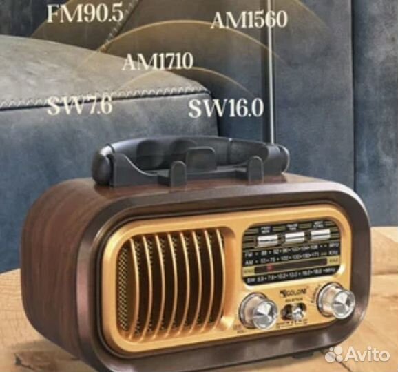 Радиоприемник в стиле ретро