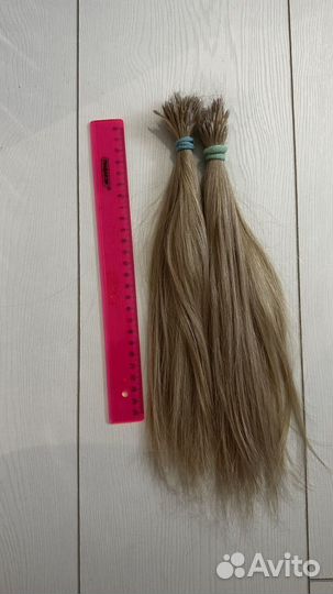 Волосы для наращивания блонд