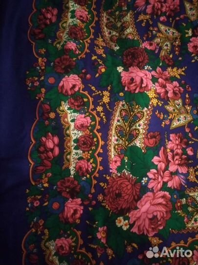 Платок павловопосадский новый