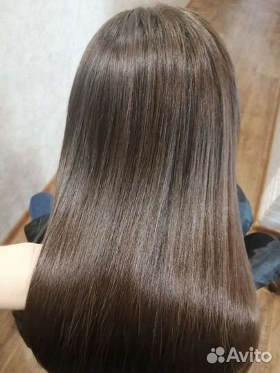 Кератиновое выпрямление /botox для волос