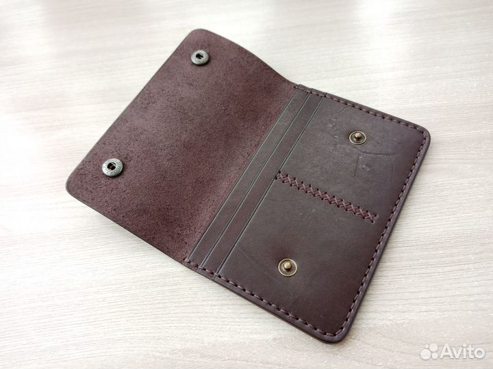 Портмоне бумажник для документов ручная работа