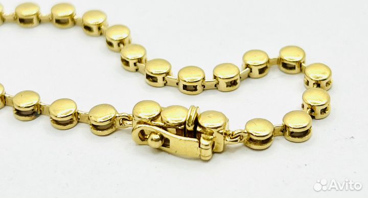 Золотое колье с бриллиантами