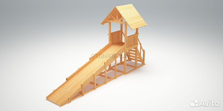 Зимняя горка