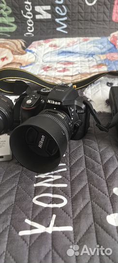 Фотоаппарат nikon d5300, вспышка, портретник