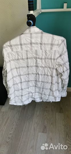 Рубашка блузка H&M, 48 размер, тонкий хлопок