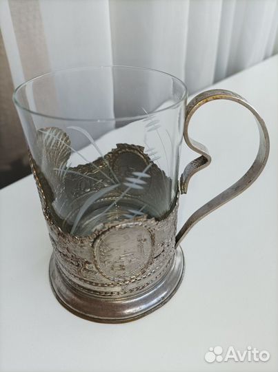 Подстаканник СССР (всхв Ленэмальер)