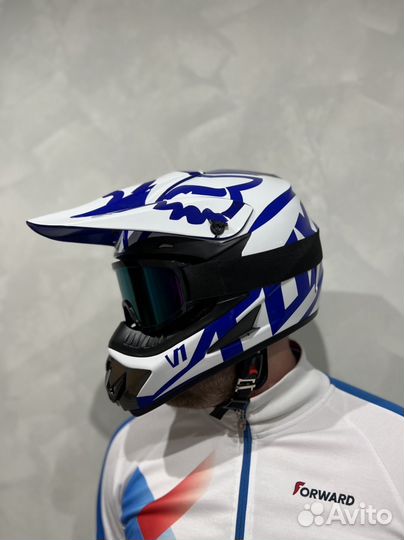 Мотошлем кроссовый