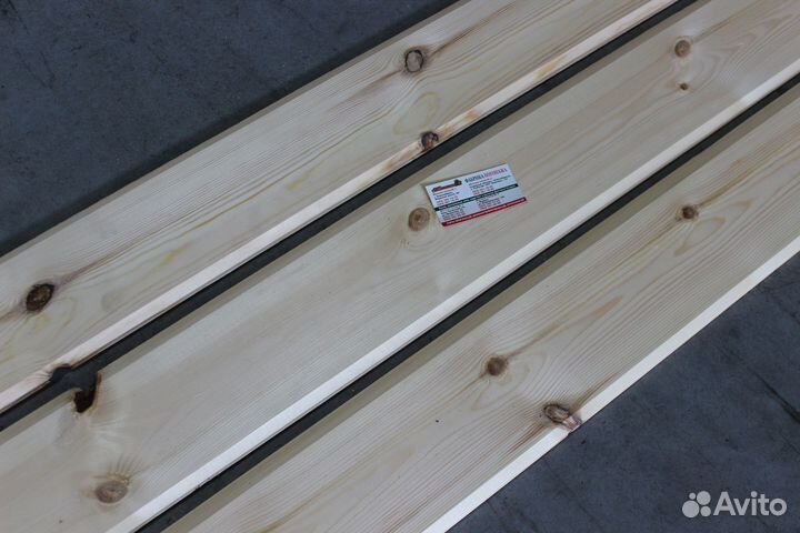 Имитация бруса Сосна 16х135мм 6м штиль сорт С