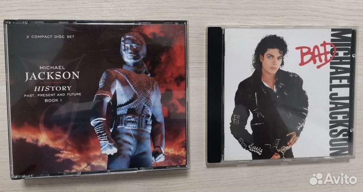 Michael Jackson 1Press CD: History, Bad