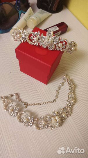 Диадема + колье
