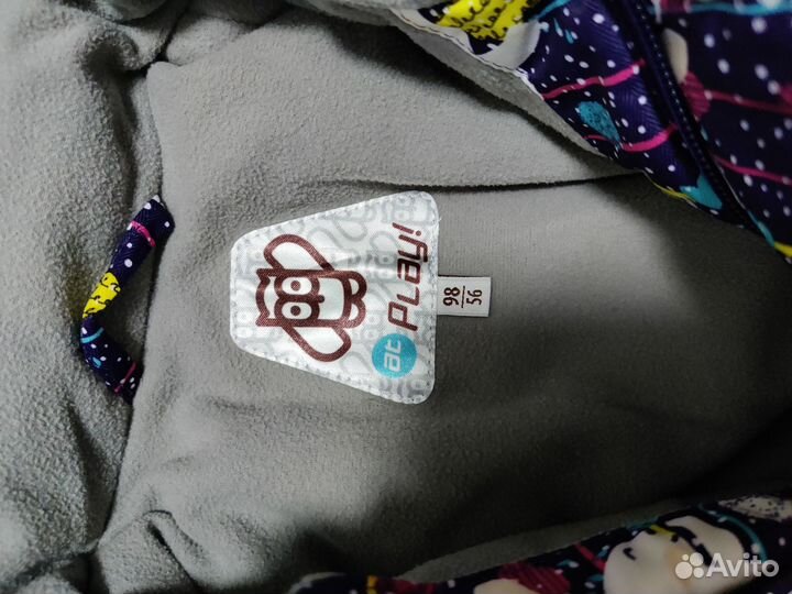 Зимний комбинезон для девочки 98