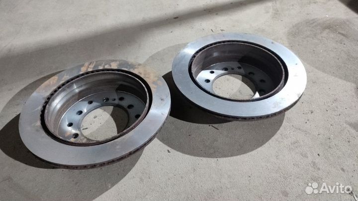 Диск тормозной задний Тойота Ленд Крузер Прадо 120