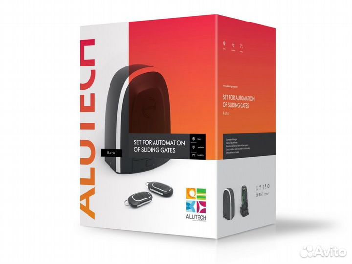 Автоматика для откатных ворот Alutech RTO-500