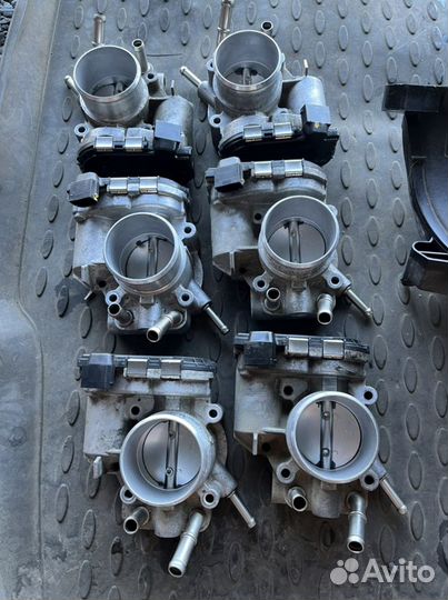 Заслонка дроссельная Солярис 11-16г Рио Солярис