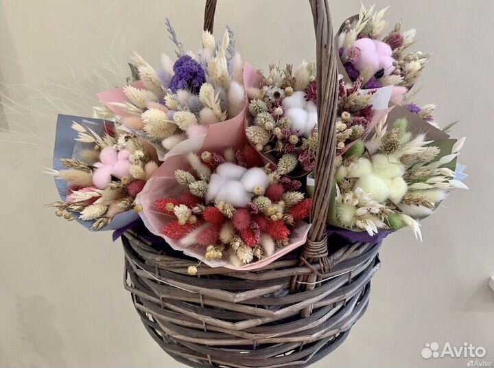 Букет из сухоцветов