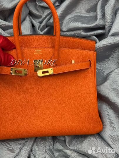Сумка Hermes Birkin 25 orange