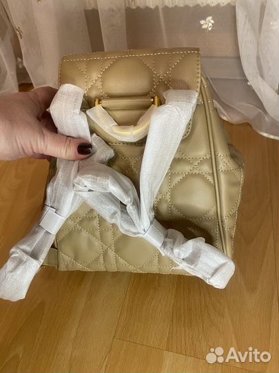 Рюкзак женский chanel беж