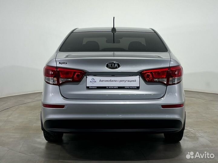 Kia Rio 1.6 МТ, 2017, 88 000 км