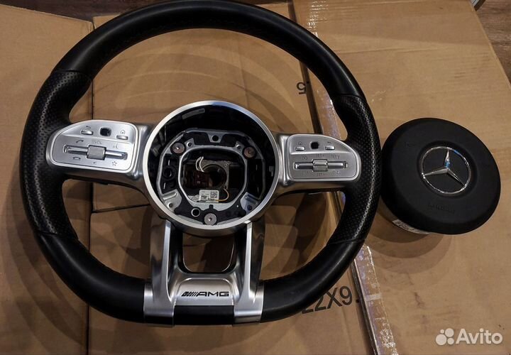 Руль mercedes w217 w205 w463 w167 w222 amg