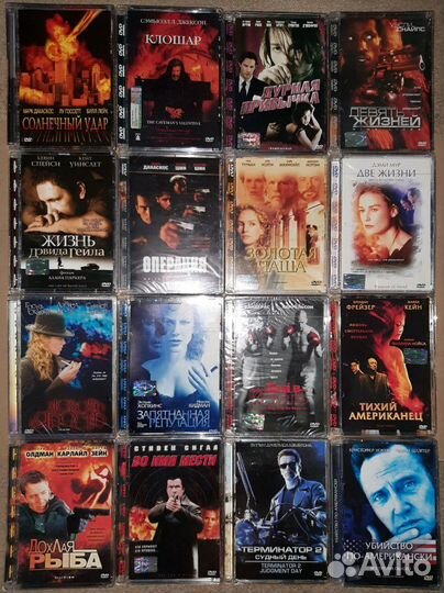 DVD диски лицензия редкие