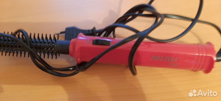 Плойка-расческа фен