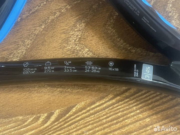 Ракетка для большого тенниса Wilson Ultra 108 б/у