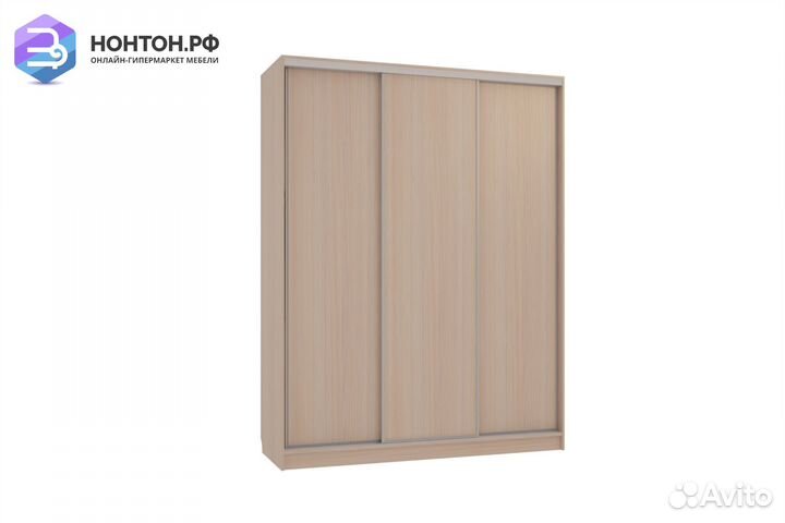Шкаф-купе Бассо 5-600 дуб млечный