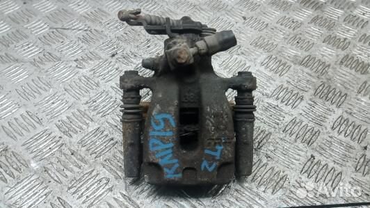 Суппорт тормозной задний левый skoda octavia A7 (K