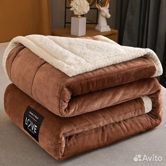 Плед искусственный мех новый 180х200