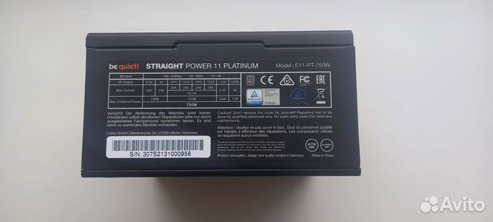Блок питания be quiet Straight Power 11 750W