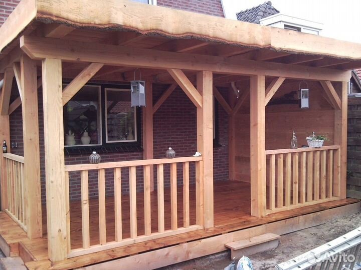 Строительство террас, веранд, пристроек