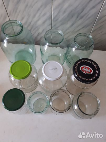 Банки стеклянные
