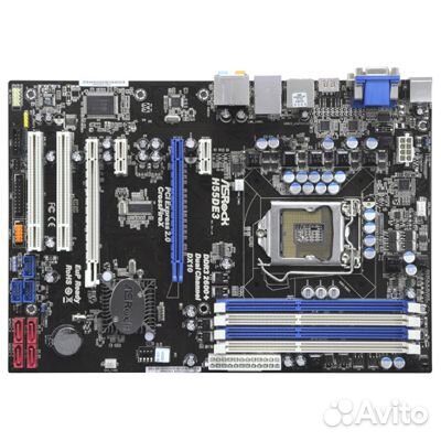 Сборка на плате ASRock H55DE3