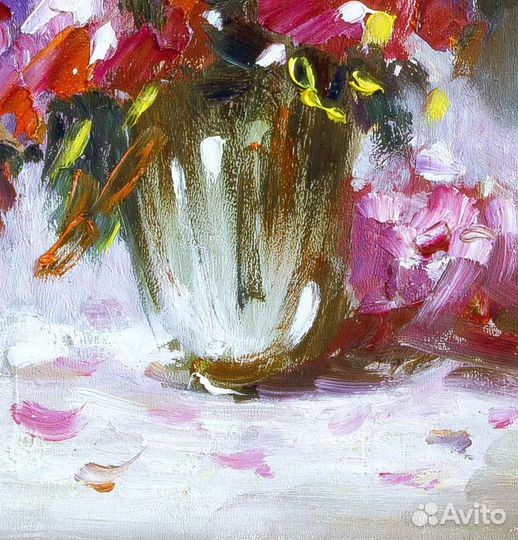 Картина маслом Букет цветов