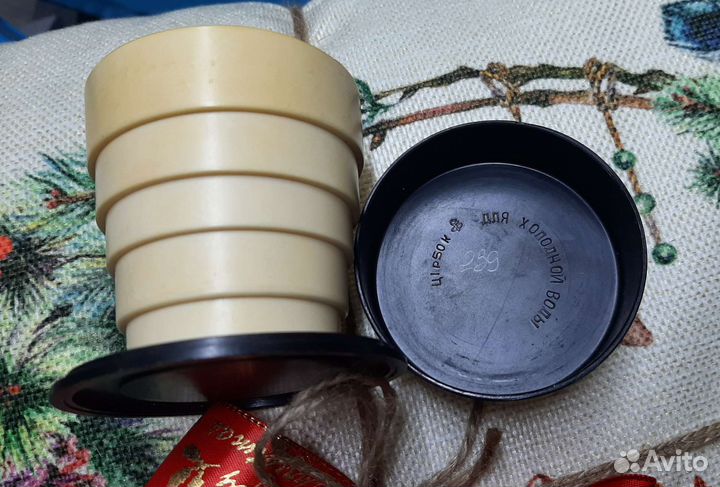 Стакан складной СССР