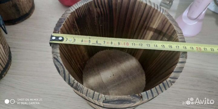 Деревянные кашпо