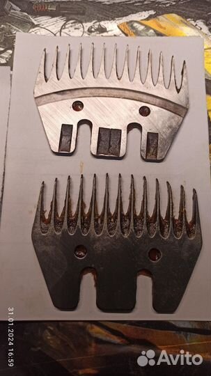 Нож и гребенка к машинкам для стрижки овец