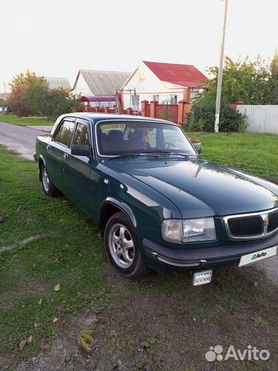 ГАЗ 3110 Волга 2.4 МТ, 1999, 80 000 км