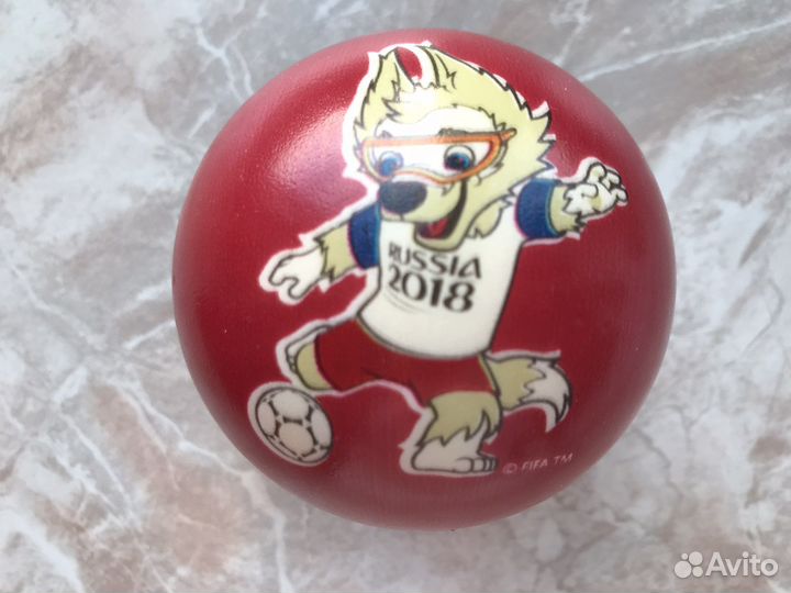 Мяч FIFA чм2018 Россия Забивака мягкий