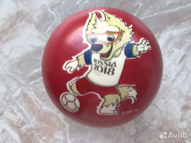 Мяч FIFA чм2018 Россия Забивака мягкий